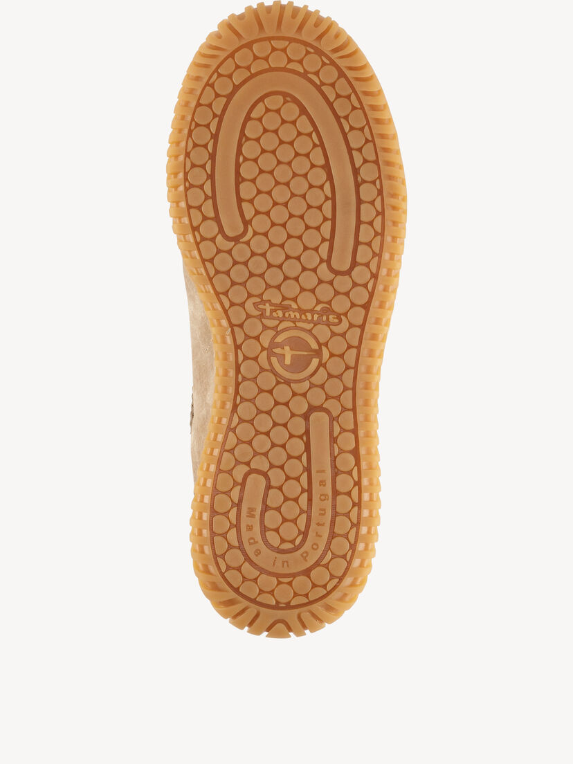 Leren Sneaker - beige, TAUPE, hi-res