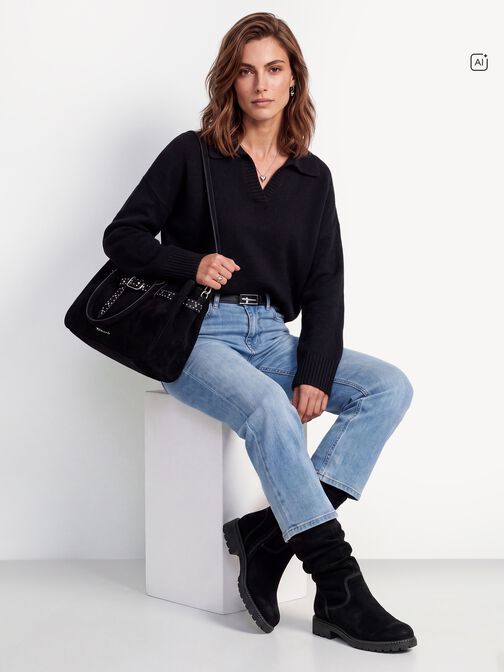Stiefelette, BLACK, hi-res