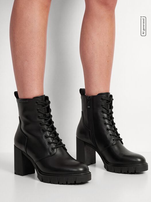 Enkellaarsje, BLACK, hi-res