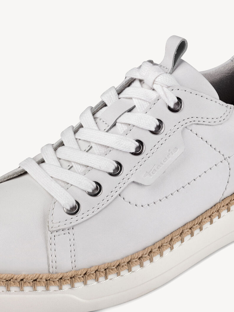 succes Dialoog klok Leather Sneaker - white 1-1-23783-30-117: Buy Tamaris Sneakers online!