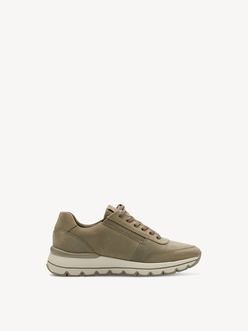 Ledersneaker - gr&uuml;n, OLIVE, hi-res