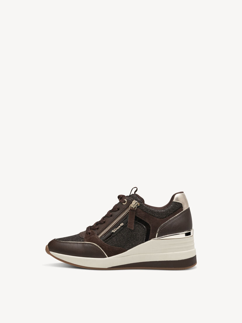 Sneaker - bruin, MOCCA COMB, hi-res