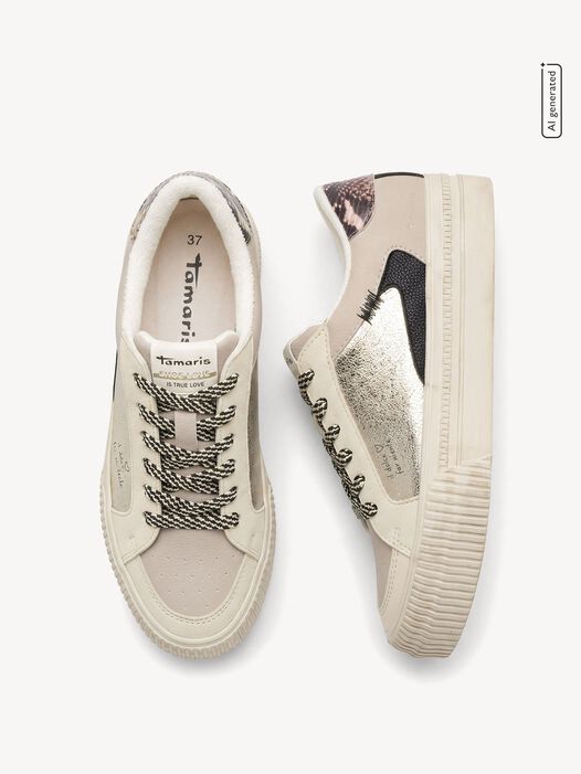 Sneaker, TAUPE, hi-res