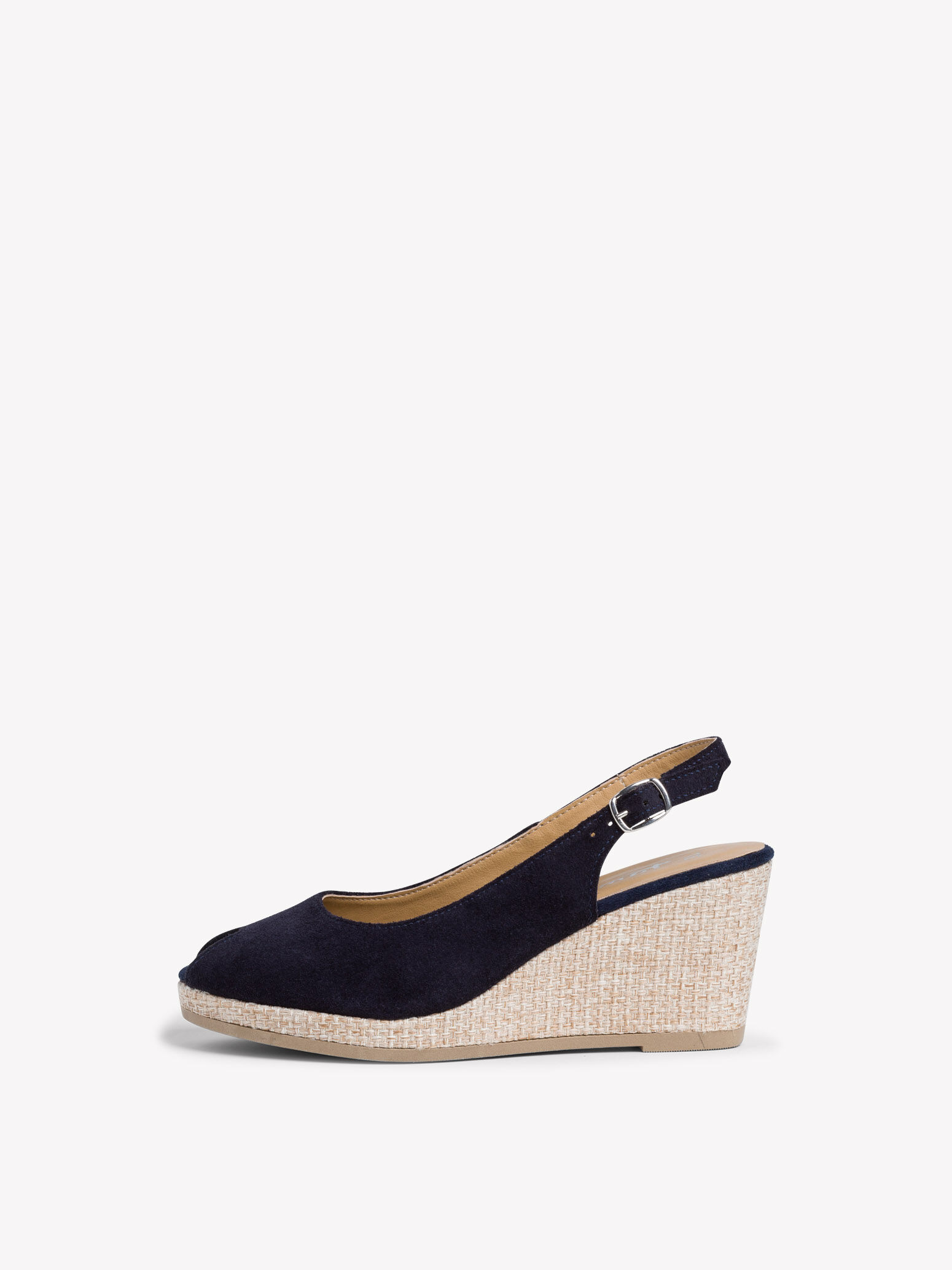 tamaris navy wedge shoes