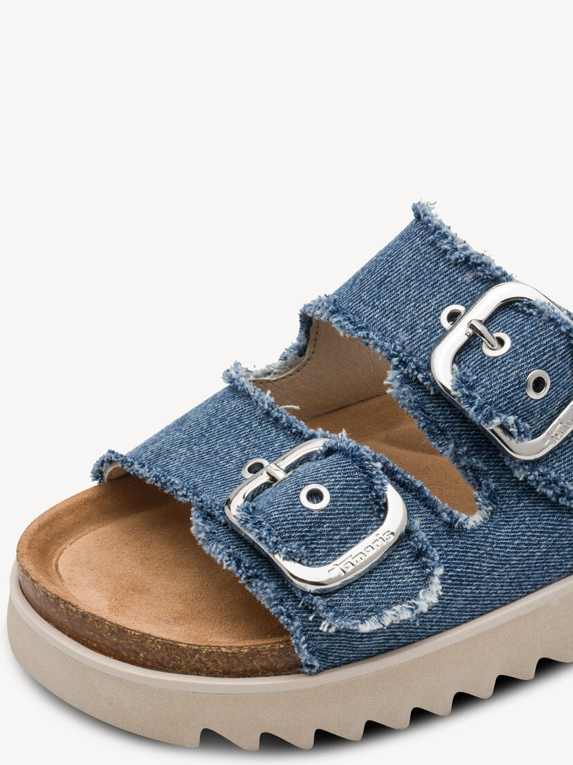 Slipper - blauw, DENIM, hi-res