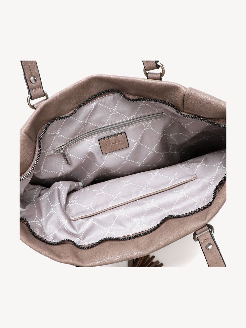 Shopper - beige, darktaupe, hi-res