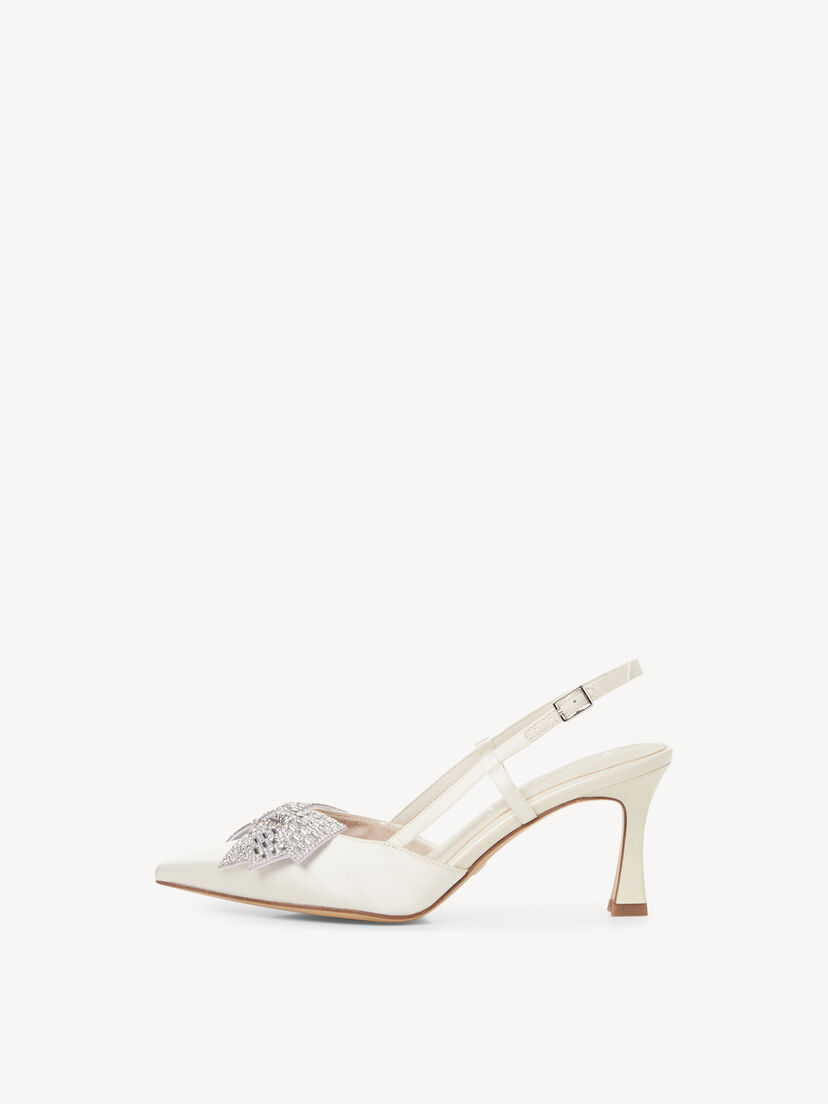 Slingpumps - wit, PEARL, hi-res