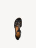 Leather Heeled sandal - undefined, BLACK, hi-res
