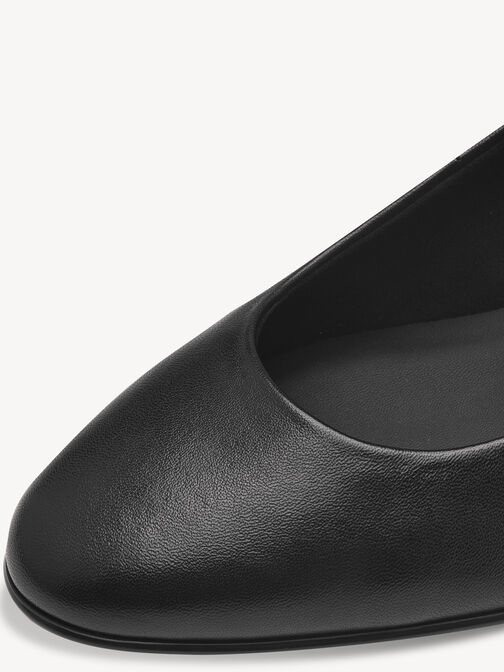 Pumps, BLACK LEATHER, hi-res