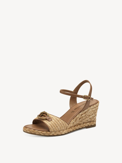 Sandale &agrave; talon, NATURE, hi-res