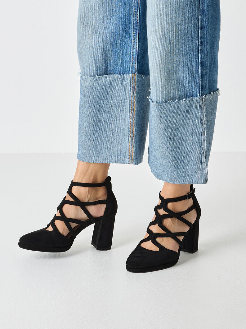 Pumps - schwarz, BLACK, hi-res