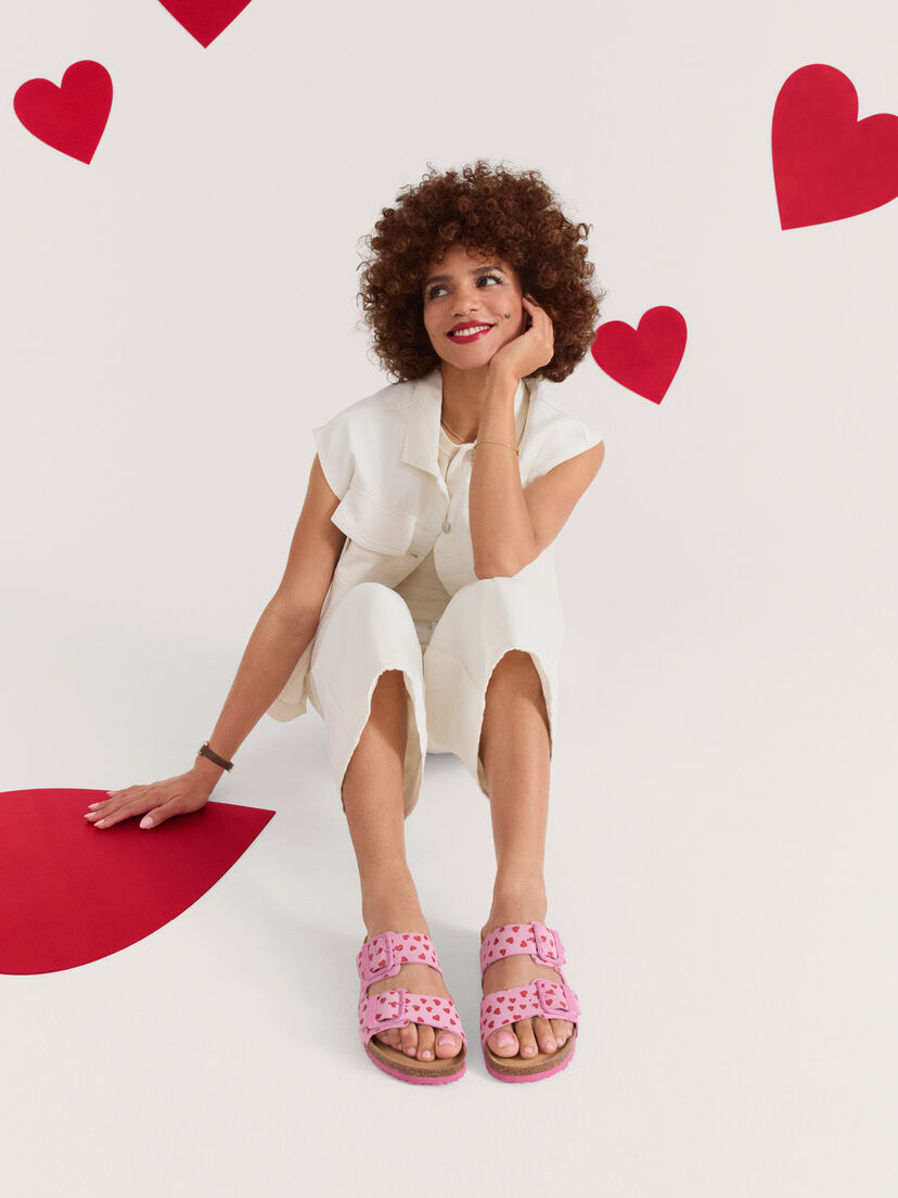 Leren Slipper - pink, pink, hi-res