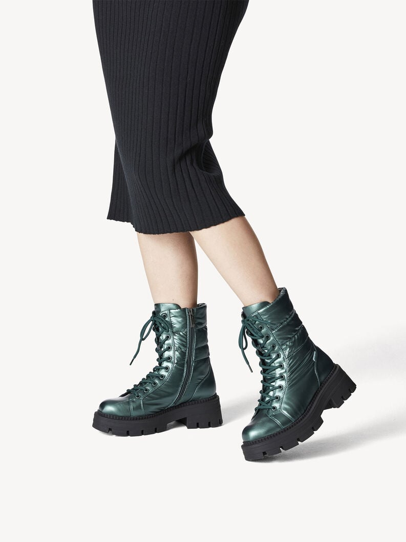 Bootie - green warm lining, GREEN, hi-res