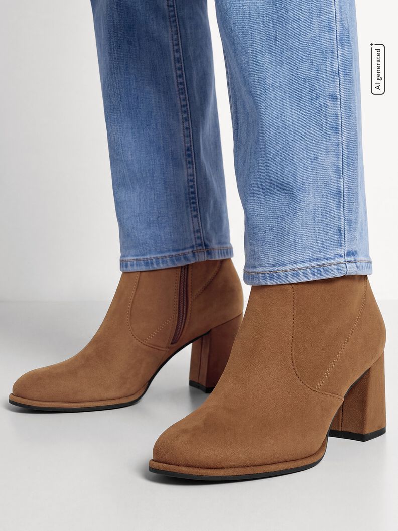 Bottine, BROWN SUEDE, hi-res