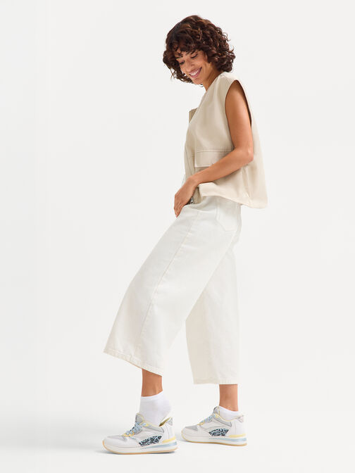 Sneaker, WHITE/BLUE, hi-res