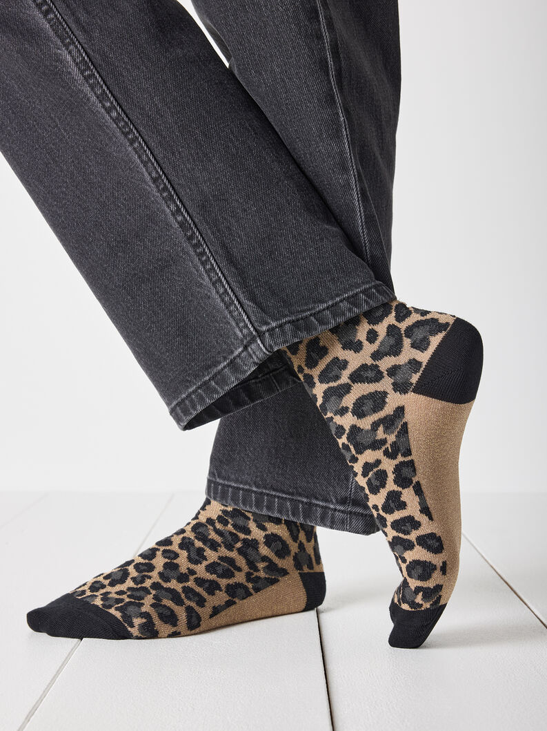 Chaussettes, lot de 1 - doré, or, hi-res