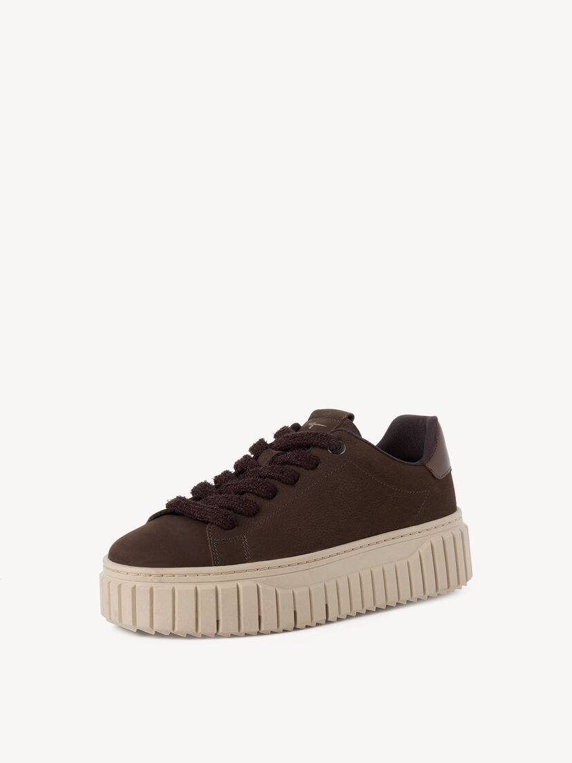 Leren Sneaker - bruin, 304, hi-res