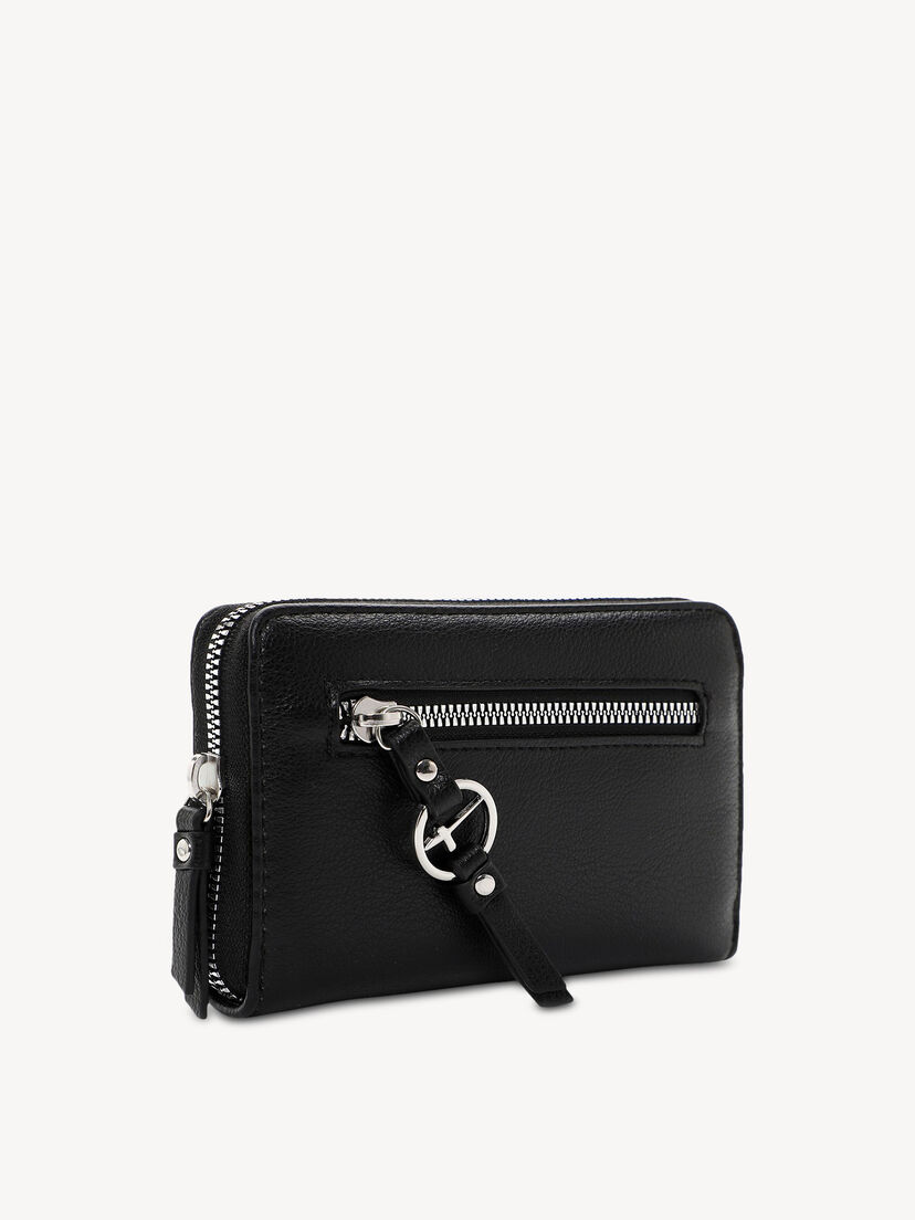 Portemonnee, black, hi-res