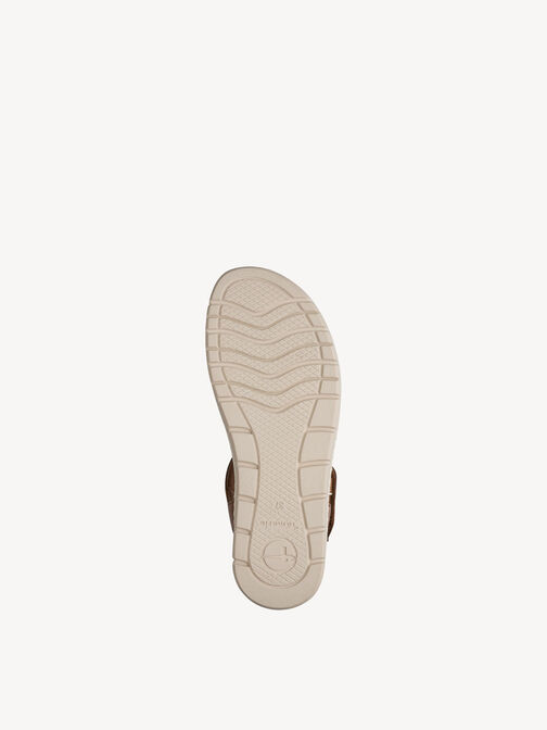 Sandale &agrave; talon, COGNAC LEATHER, hi-res