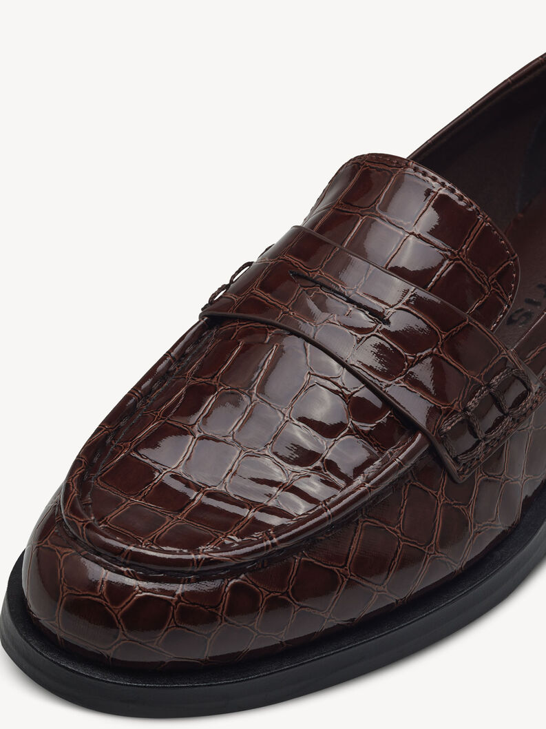 Slipper - braun, BROWN CROCO, hi-res