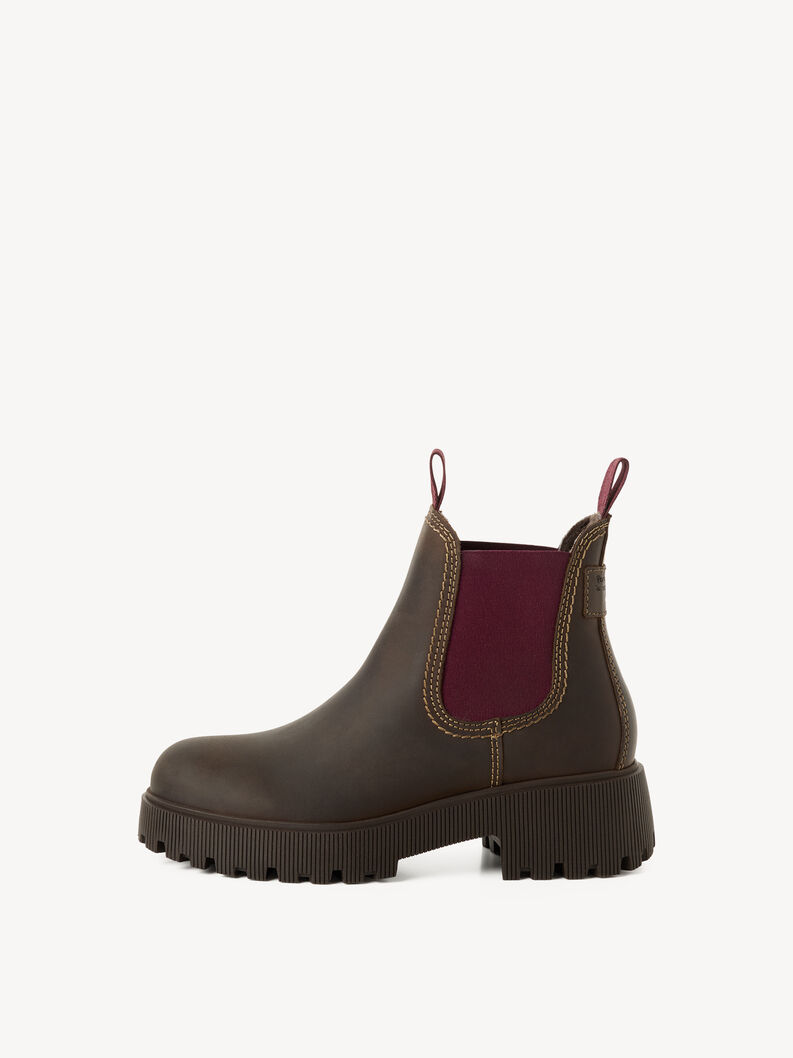 Leder Chelsea Boot - braun, BROWN, hi-res