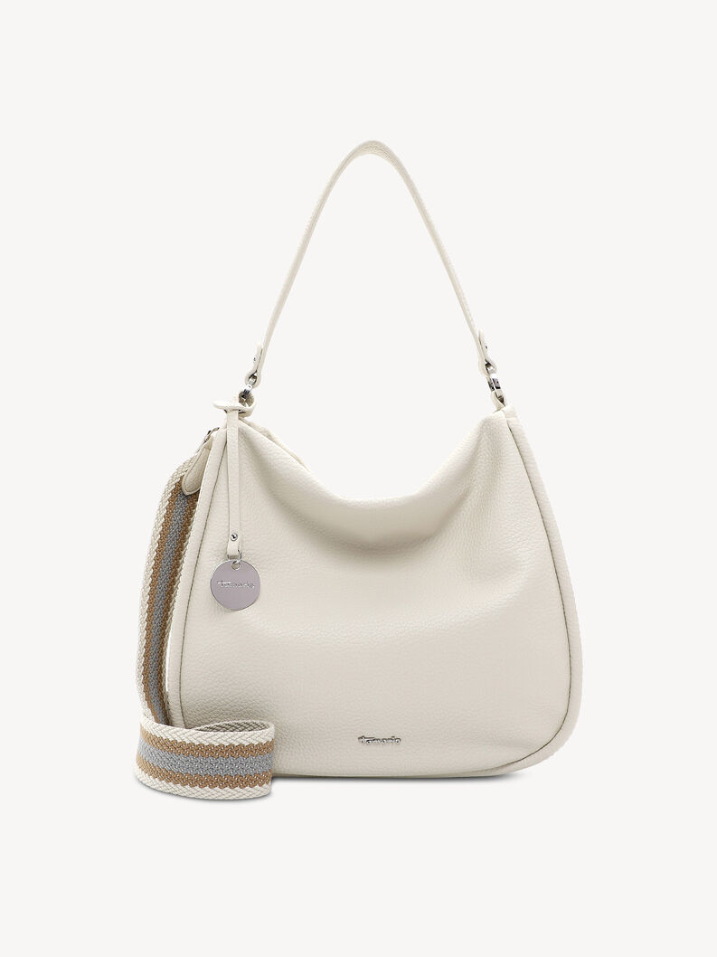 Handbag - grey, ecru, hi-res