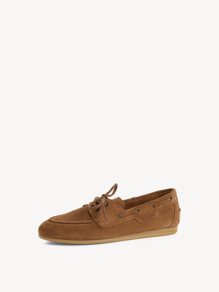 Leren Mocassin - bruin, cognac, hi-res