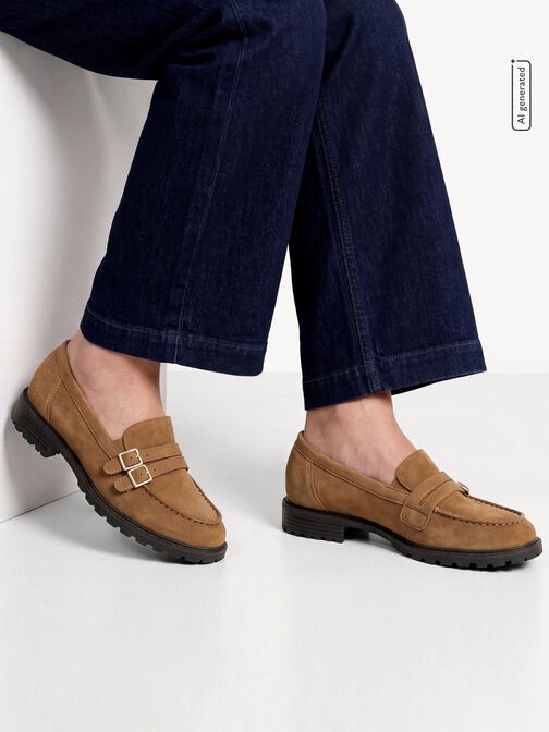 Slipper, CAMEL SUEDE, hi-res