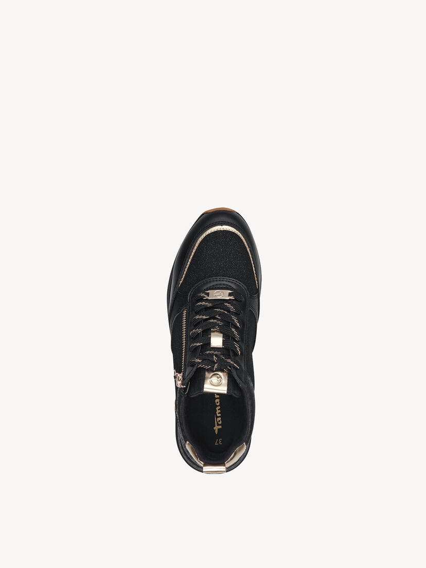 Sneaker - zwart, BLACK COMB, hi-res