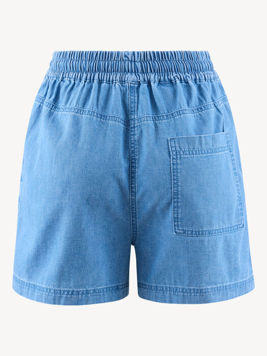 Shorts, Light Mid Blue Denim, hi-res