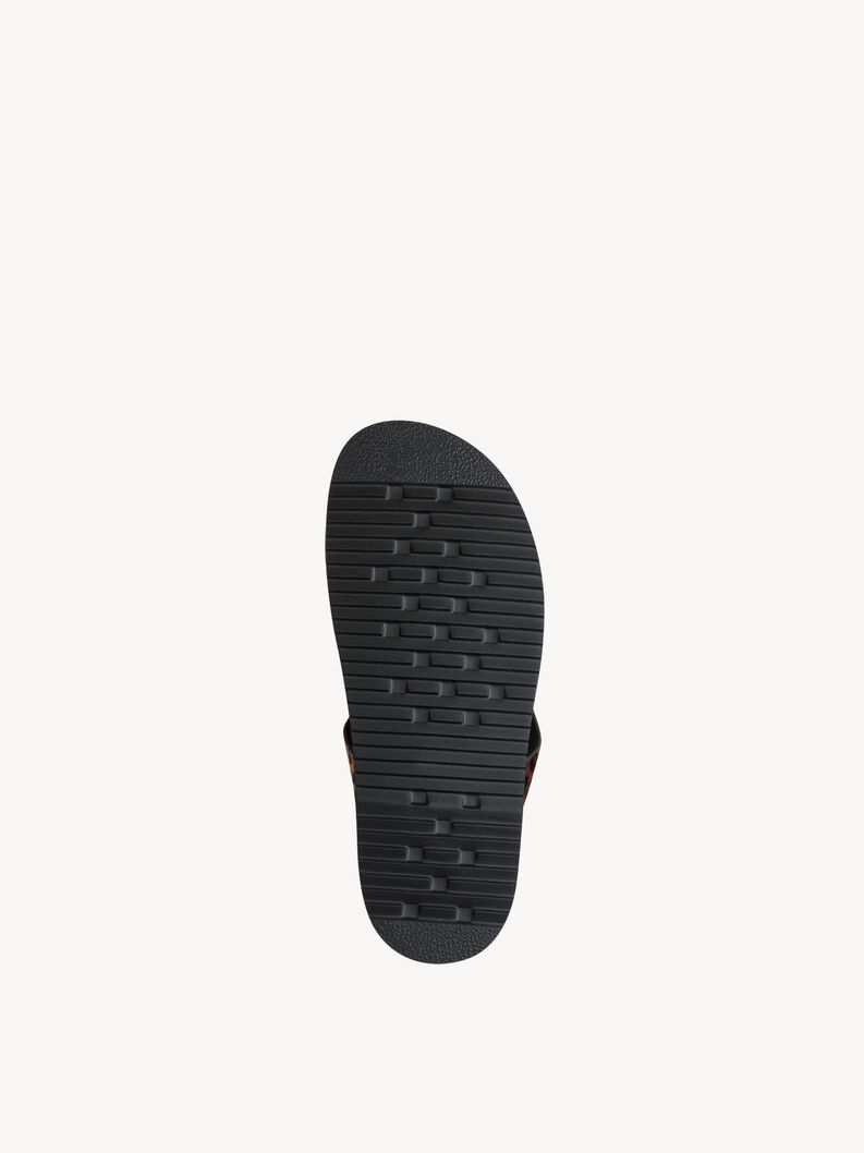 Pantolette - braun, LEOPARD, hi-res