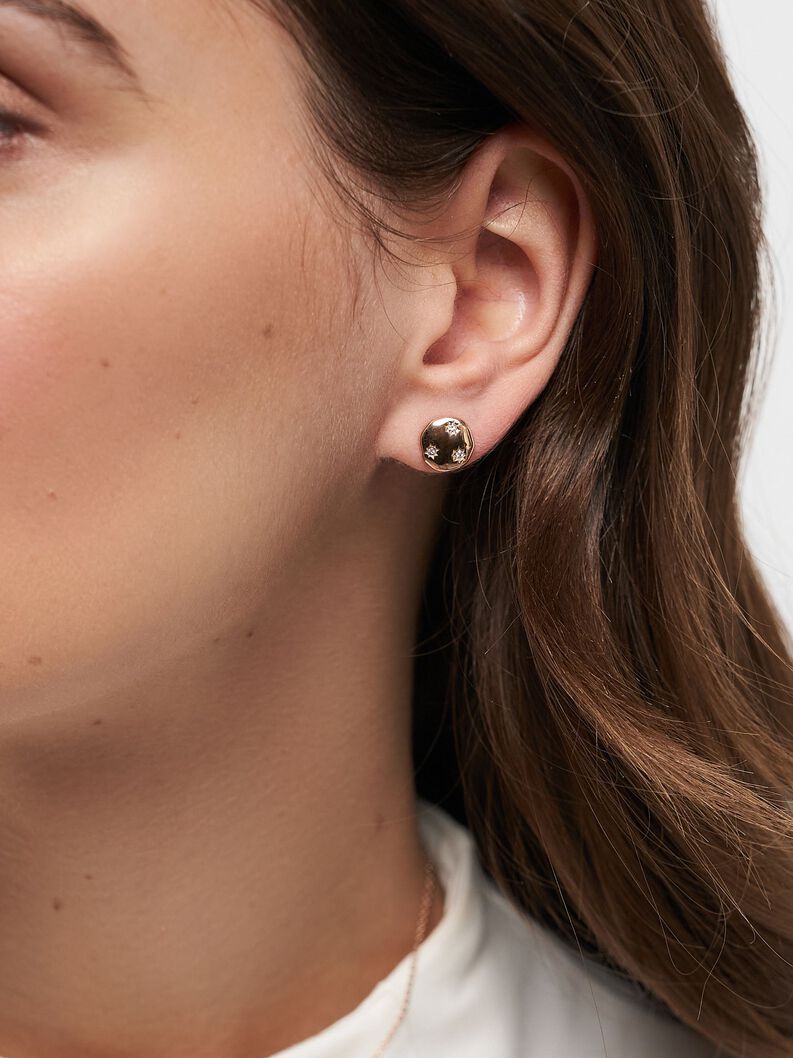 Ohrstecker, roségold, hi-res