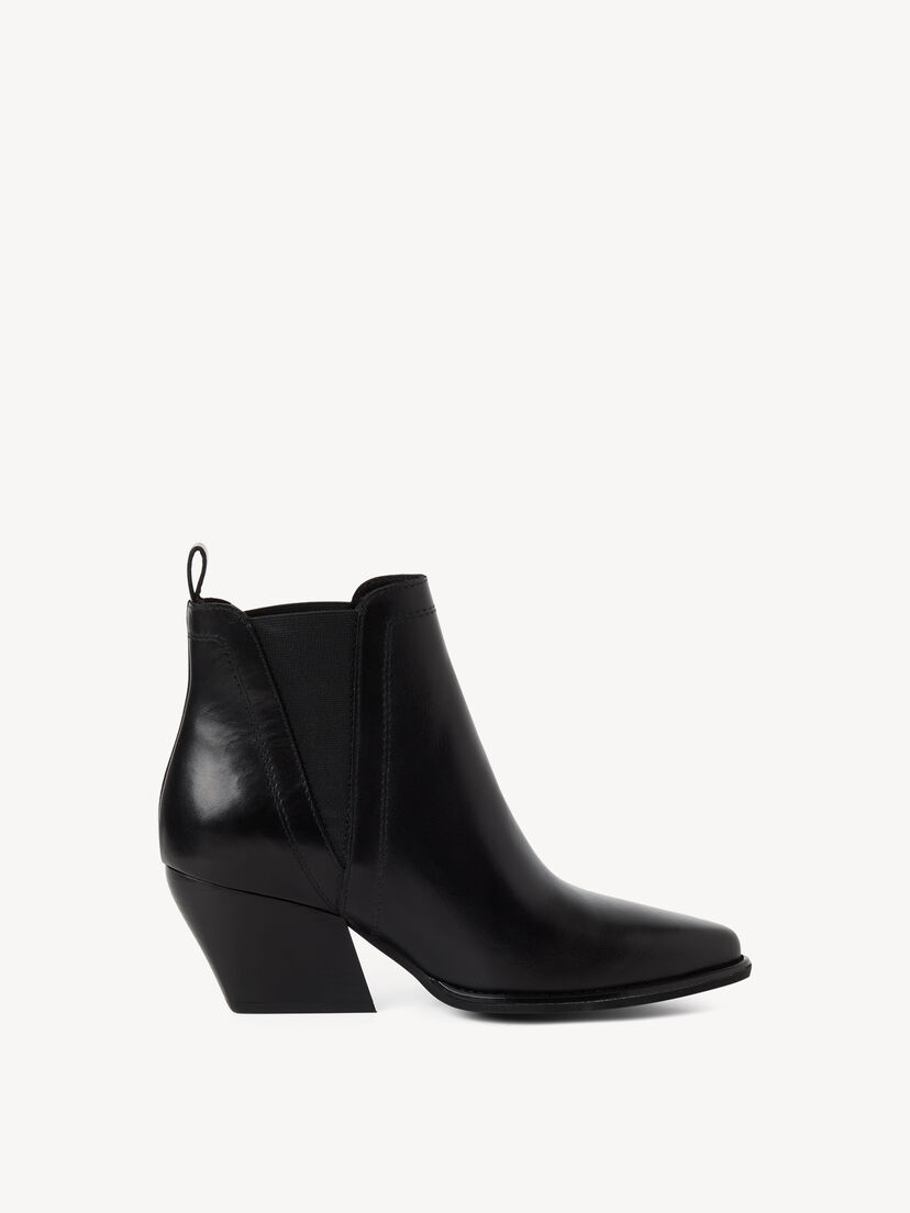Chelseaboot, BLACK LEATHER, hi-res