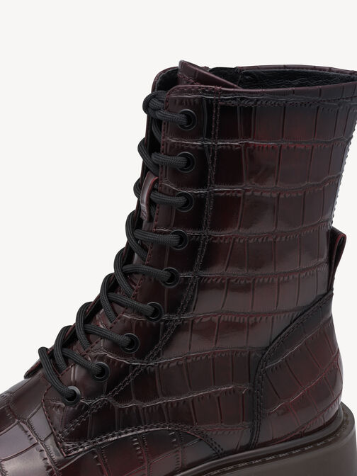 Stiefelette, BORDEAUX CROCO, hi-res