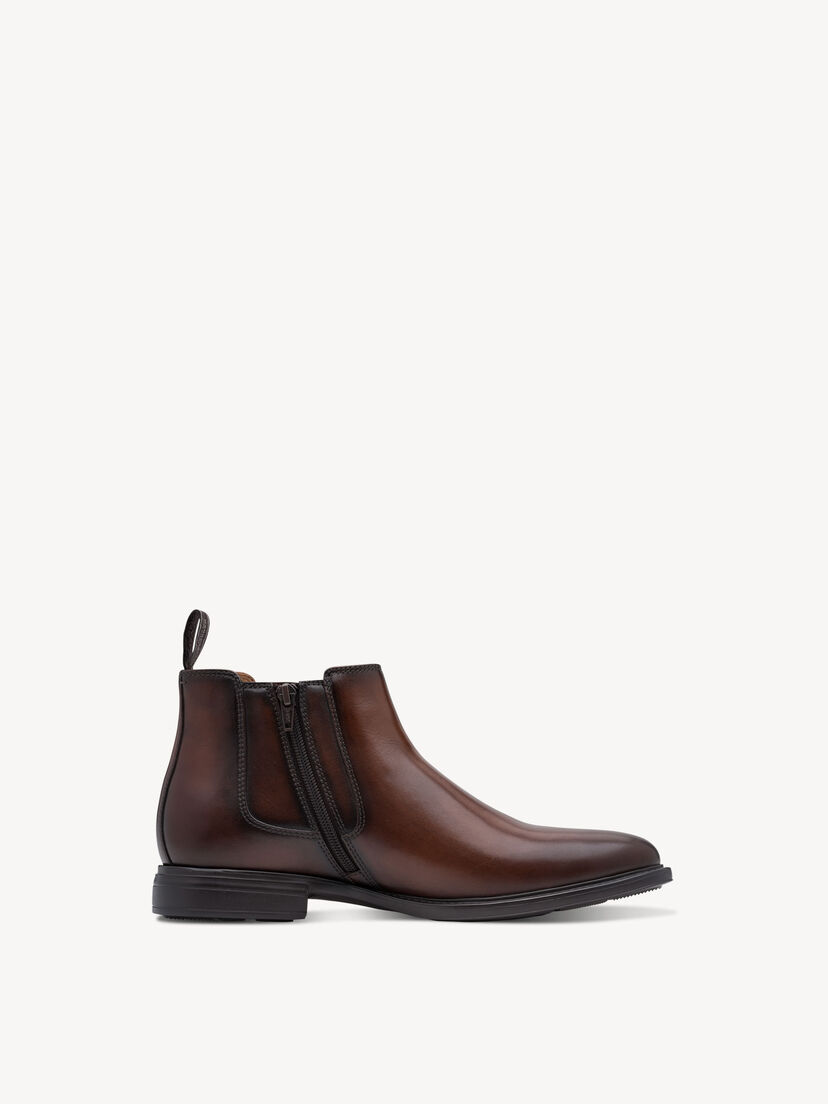 Leren Chelseaboot - bruin, MUSCAT, hi-res