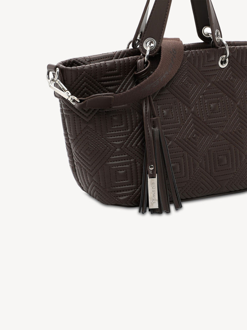 Shopping bag - brown, brown, hi-res