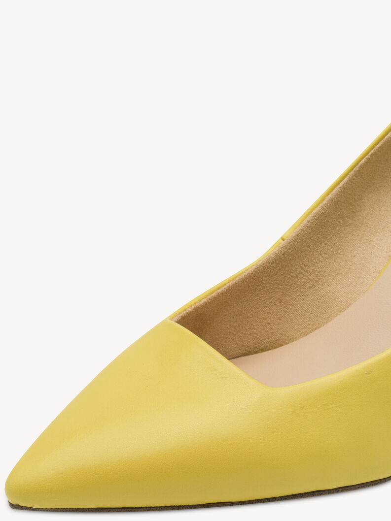 Escarpin - jaune, YELLOW, hi-res