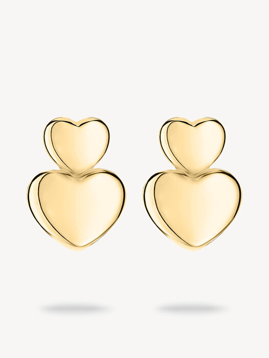 Oorringen, goud, hi-res