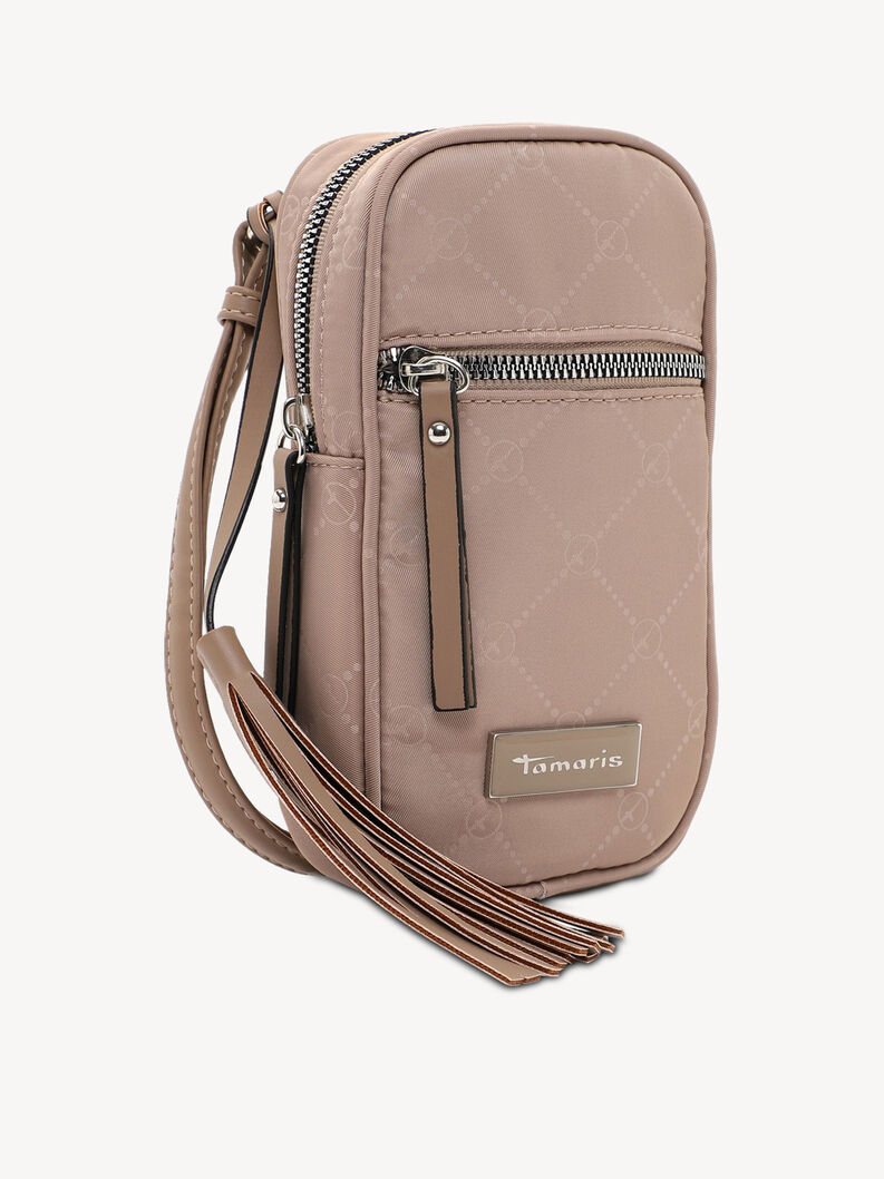 Cell phone case - brown, taupe, hi-res