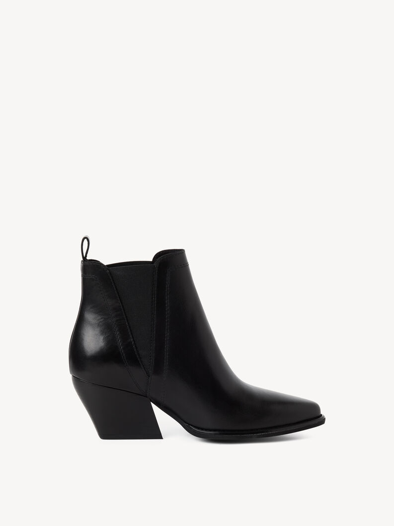 Stivaletti Chelsea, BLACK LEATHER, hi-res