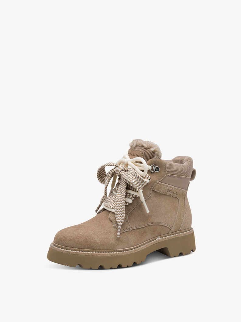 Bottine - beige doublure chaude, TAUPE, hi-res