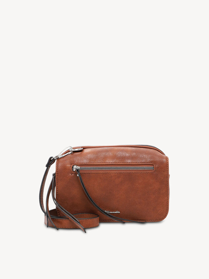 Schoudertas - bruin, cognac, hi-res