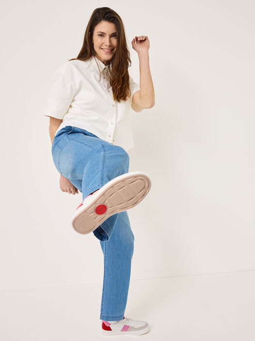 Sneaker, RED/ROSE, hi-res