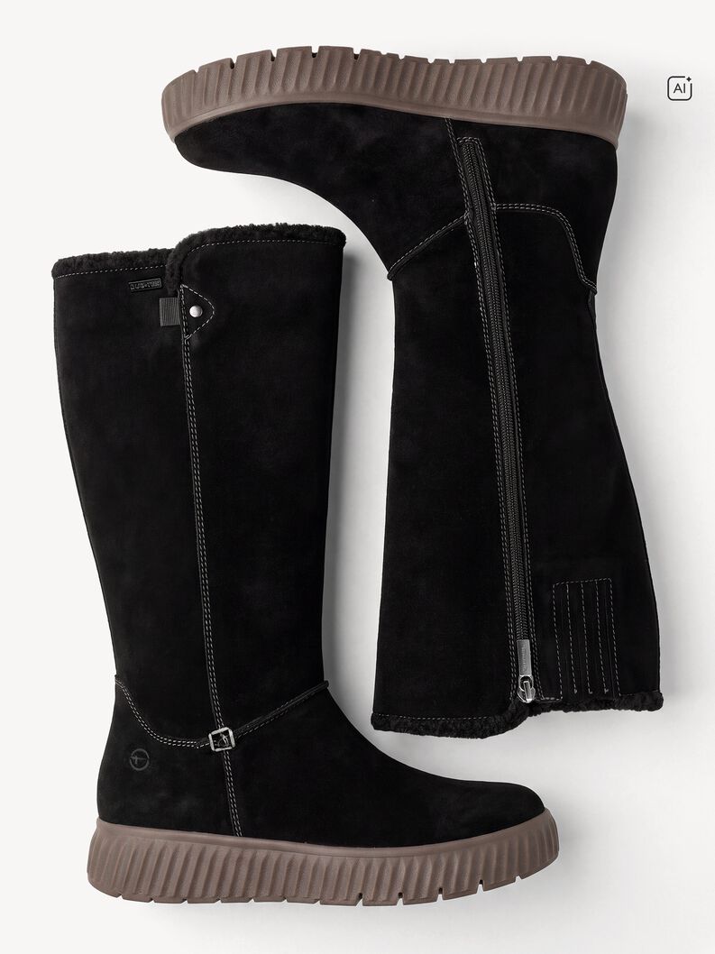 St&ouml;vlar - svart warm lining, BLACK, hi-res