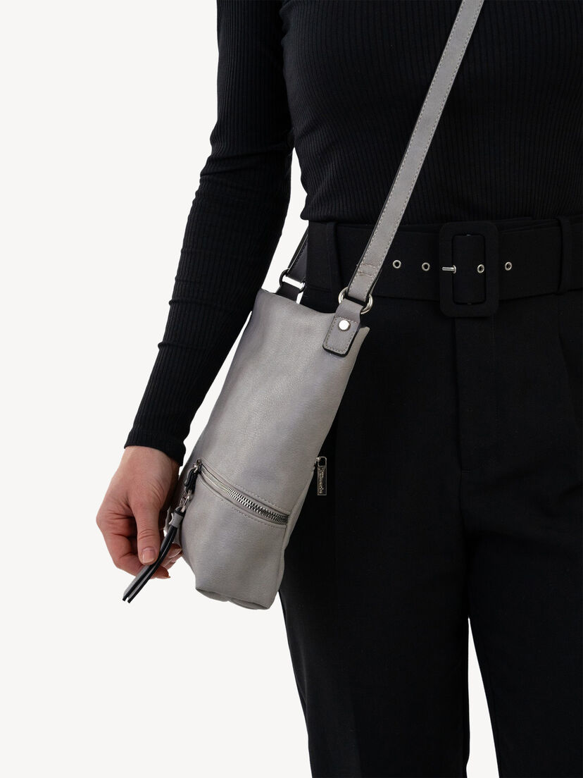 Schoudertas - grijs, lightgrey, hi-res