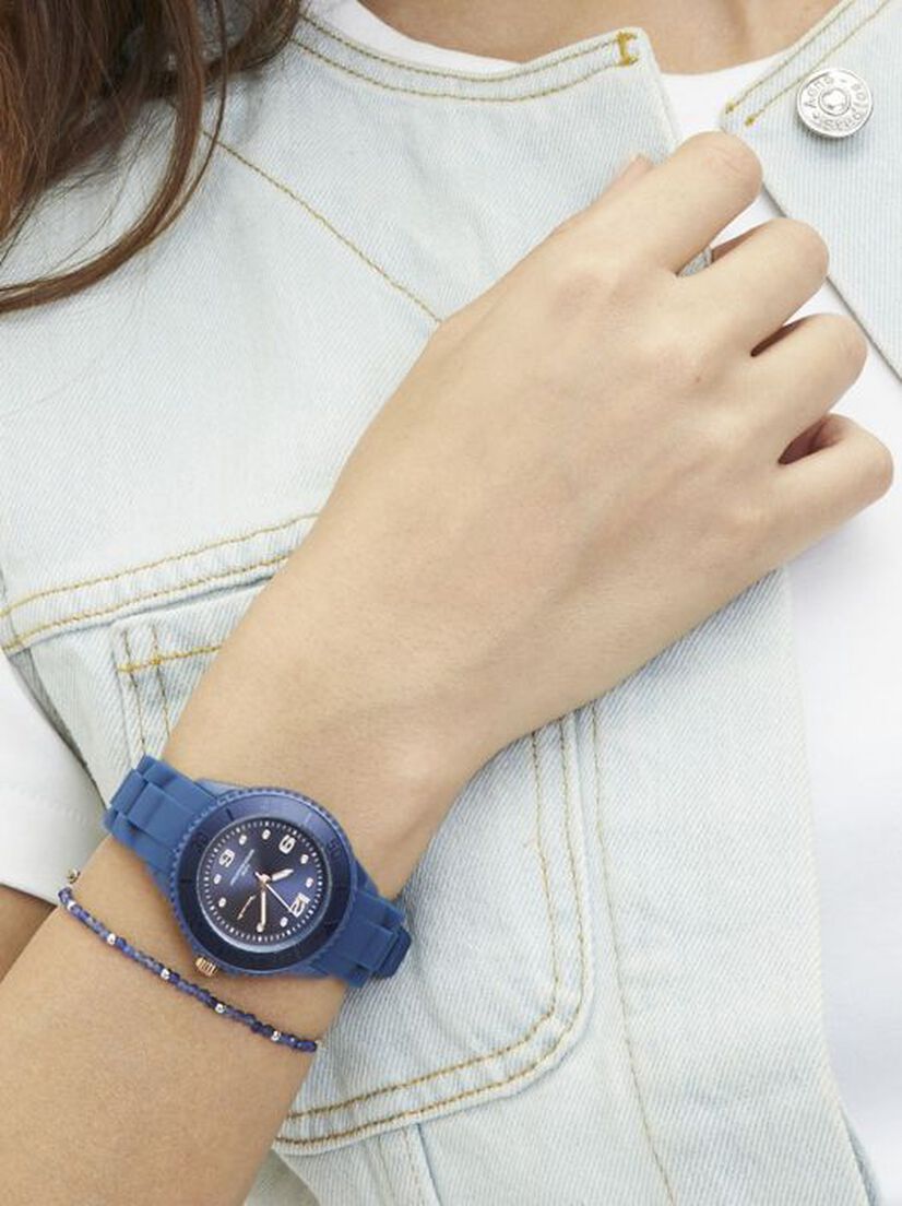 Horloge - blauw, dunkelblau, hi-res