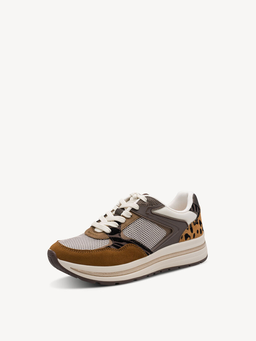 Sneaker - bruin, LEOPARD COMB, hi-res