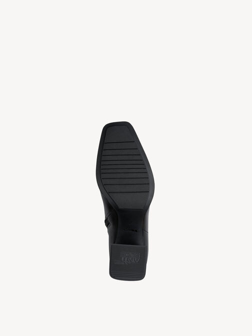 Bottine, BLACK LEATHER, hi-res