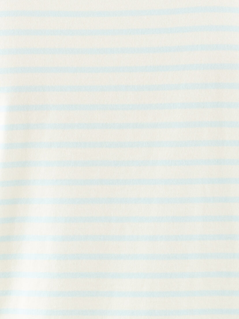 T-shirt - blauw, Omphalodes/ Bright White Striped Tee, hi-res