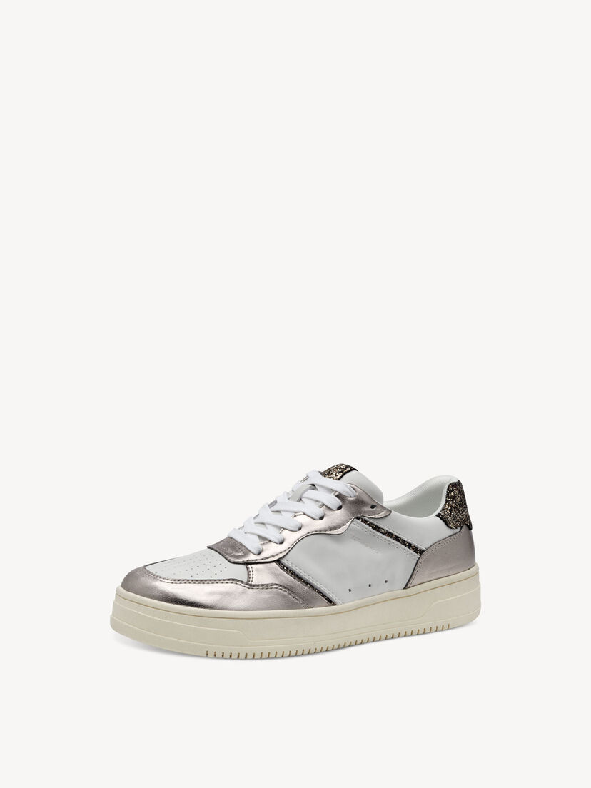 Sneaker - metallic, PEWTER COMB, hi-res